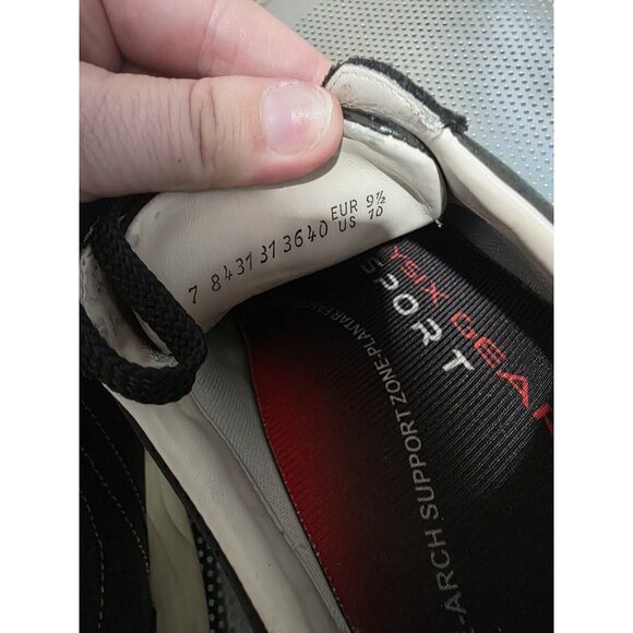 Mephisto Hero Perf Mens Size 10 Black Leather Casual Work Dress Sneakers Shoes - Picture 6 of 7